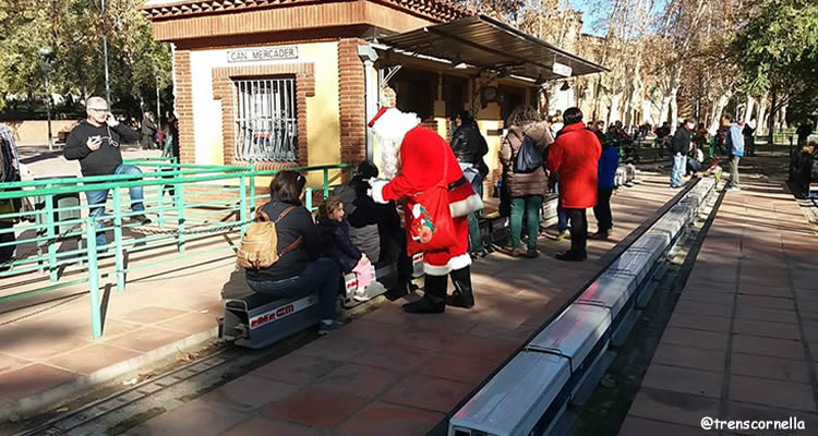 Pare Noel Parc Can Mercader a Cornellà de Llobregat 