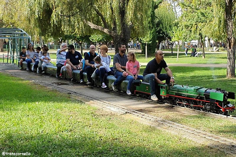 trenet Parc Can Mercader a Cornellà de Llobregat