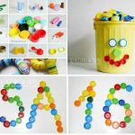 Reciclar taps de plàstic per jugar i aprendre
