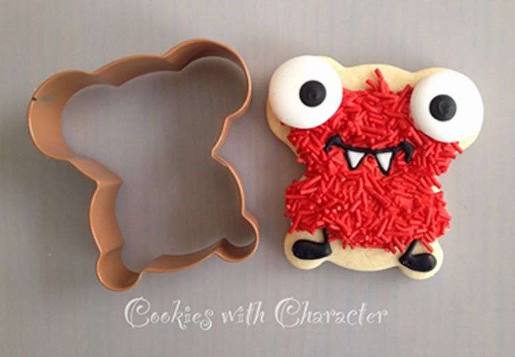 Decorar galetes amb els nens: fem galetes monstres !