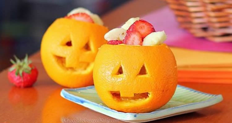 receptes de fruita per a Halloween