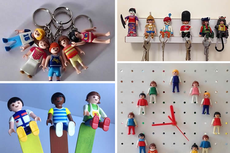 com reciclar figures Playmobil