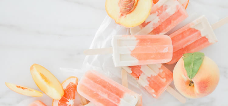 receptes gelats amb fruites d'estiu