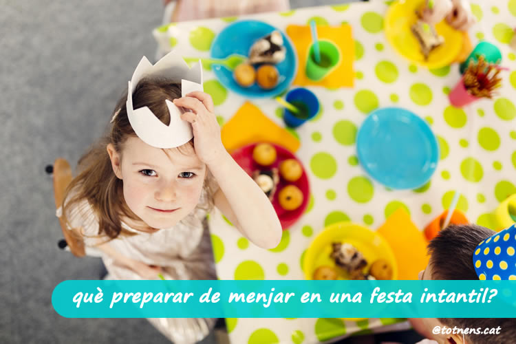 Plats per a festes amb nens