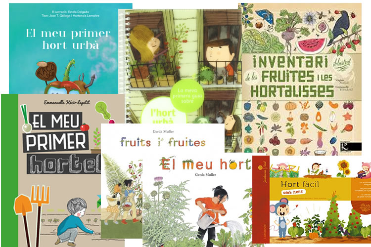llibres d’hortalisses i horts per a nens