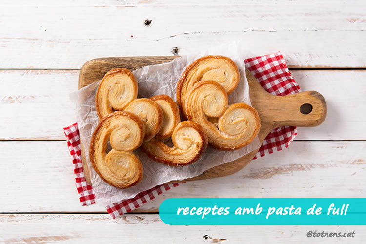 receptes amb pasta de full