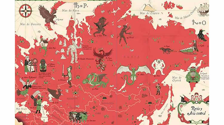 Atlas de los Monstruos: Criaturas míticas del mundo – GeoPlaneta