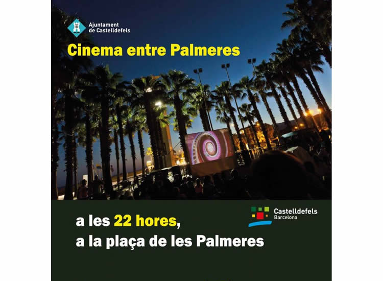 Cinema entre palmeres a Castelldefels