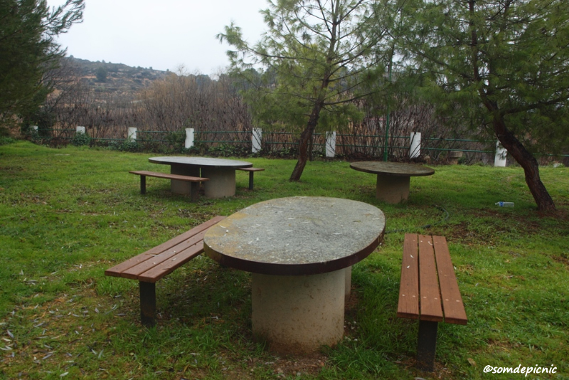Àrees de pícnic de Les Garrigues