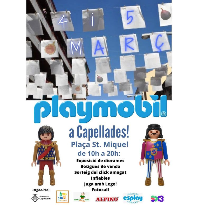 Fira Playmobil Capellades (Mercat Figueter)