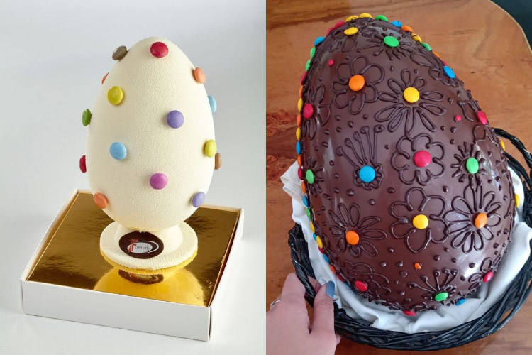 ous de Pasqua de xocolata per fer a casa
