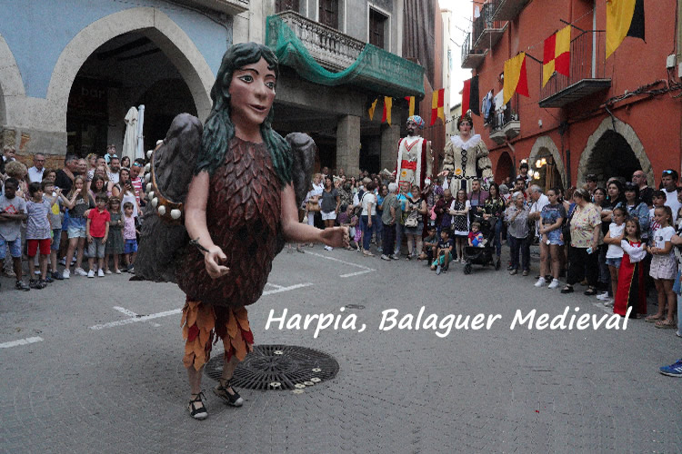 Harpia, Balaguer Medieval