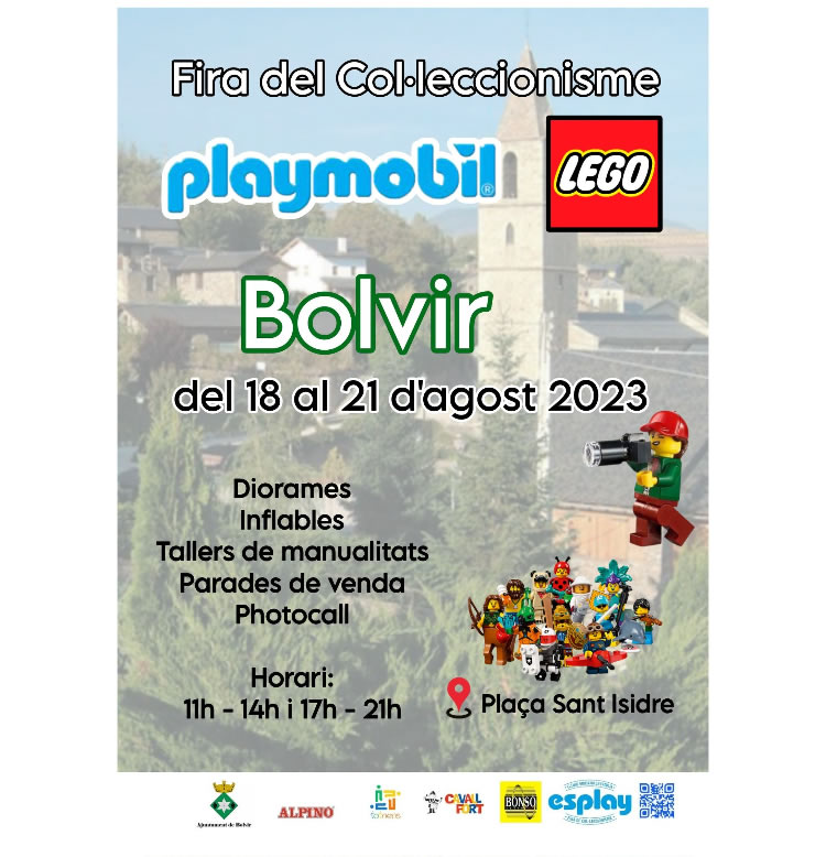 Fira Playmobil i Lego Bolvir 2023