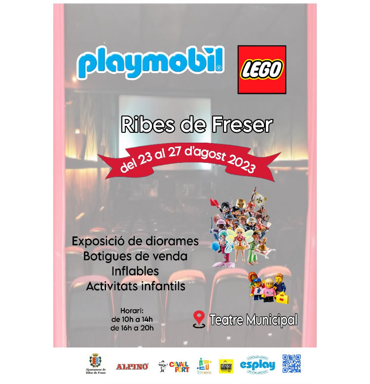 Fira Playmobil i Lego Ribes de Freser 2023
