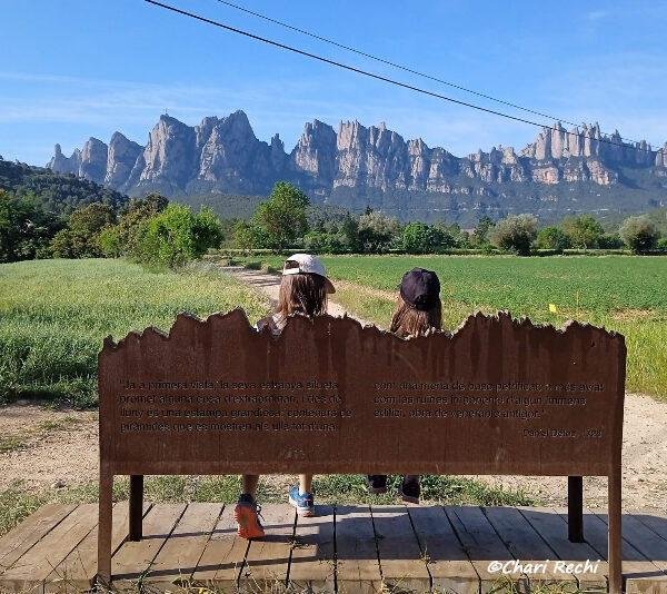 Banc mirador de Castellbell i el Vilar