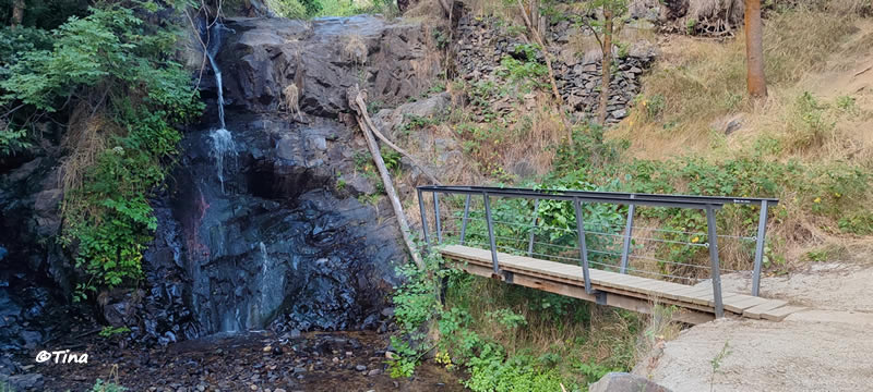 Cascada del riu Targasona a Llívia