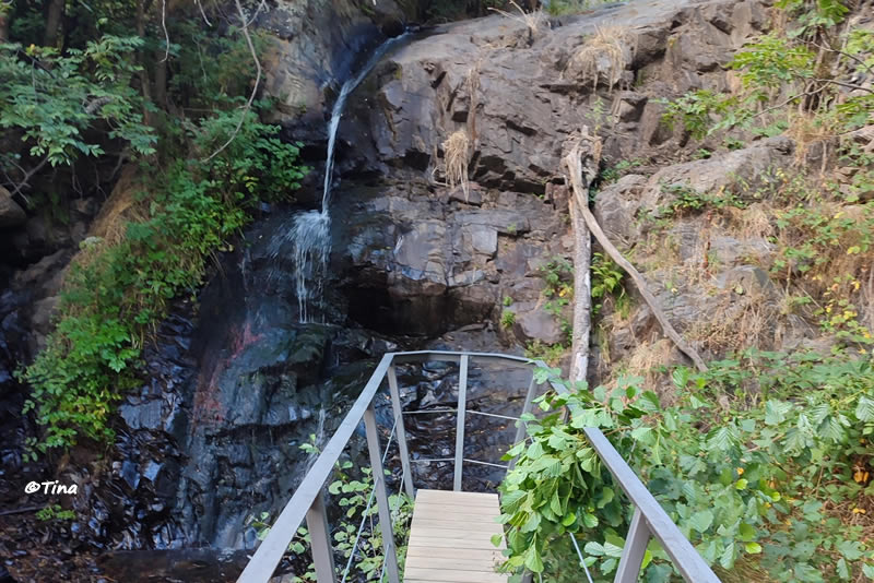 Cascada del riu Targasona a Llívia