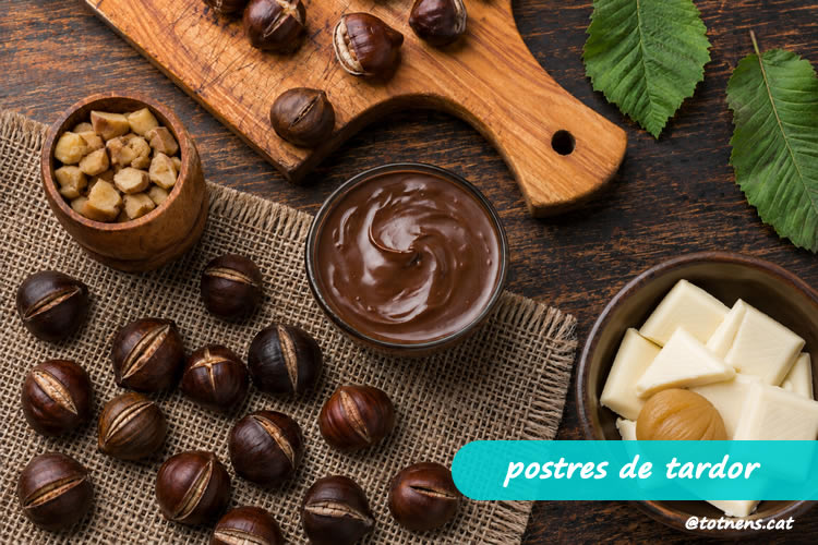 Postres de tardor per fer amb nens