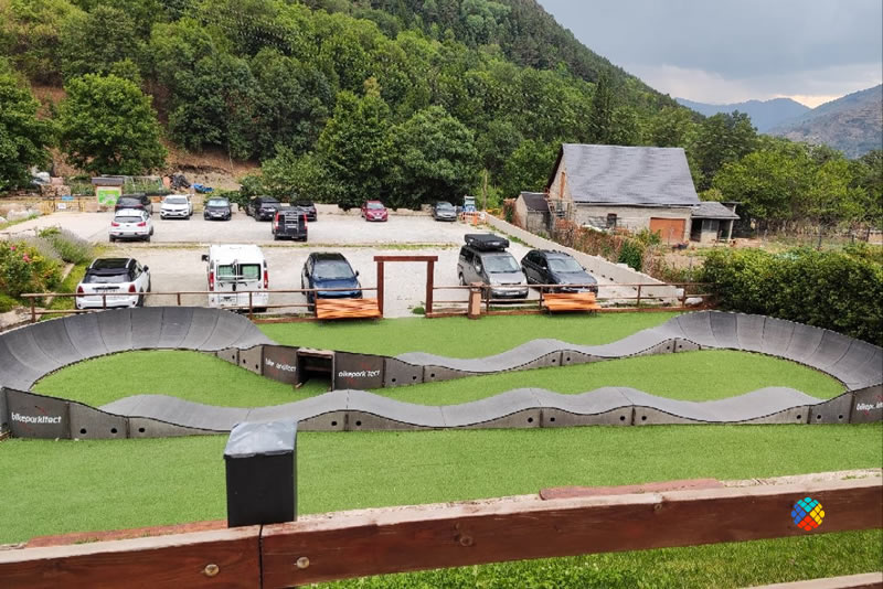 Circuit de Pump track de Tredòs