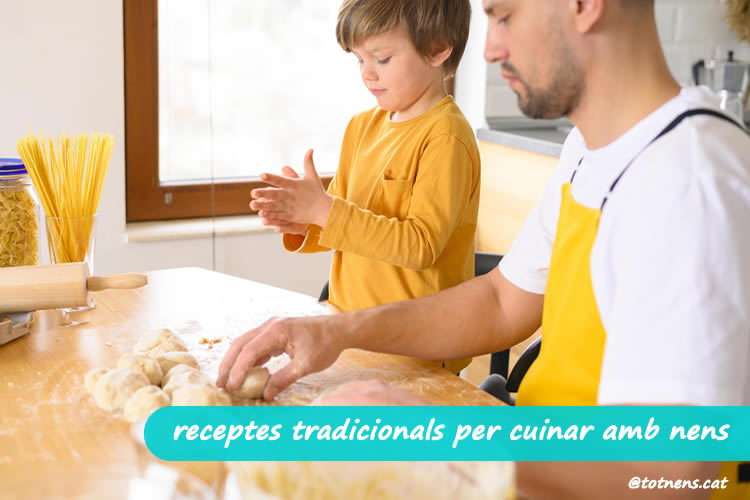 Receptes tradicionals per preparar amb nens